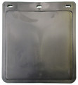 10 inch x 9 inch Black Mudflap