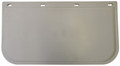 13 inch x 24 inch White Mudflap