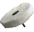 Zephyr 4 inch Shank Mounted 50 Ply Buffing Wheel