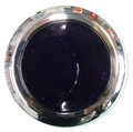 Round Purple Reflector with Chrome Rim - Pair