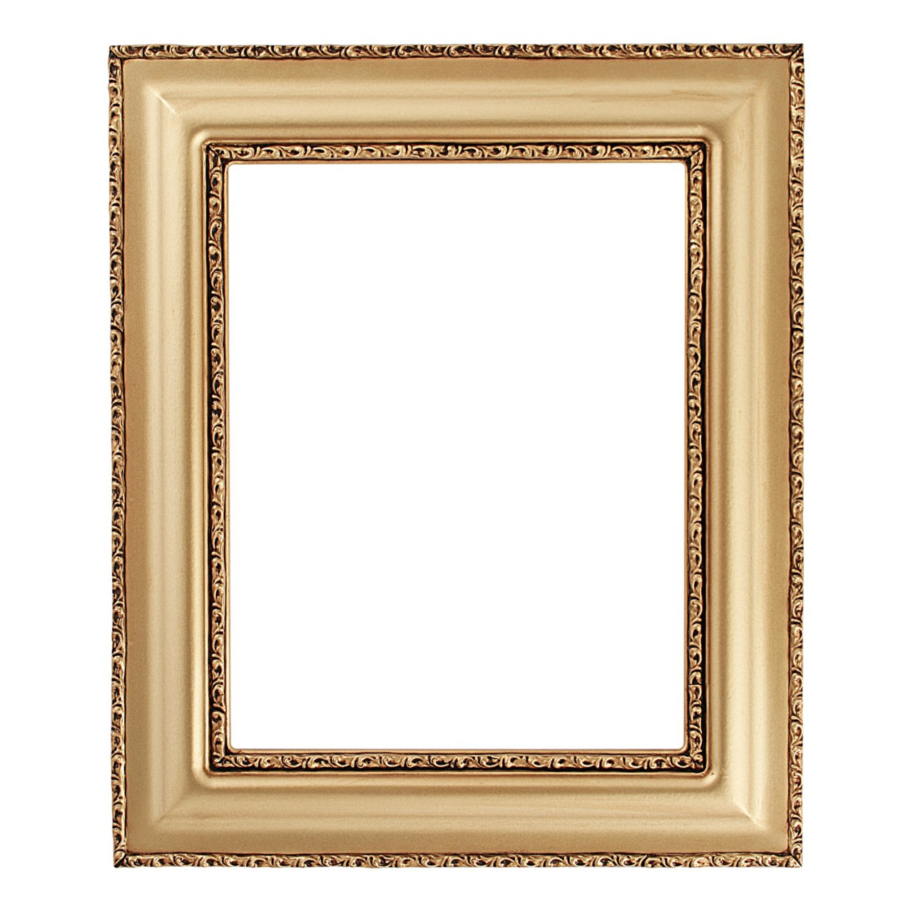 Rectangle Frame in Gold Spray Finish Antique Gold Picture Frames with