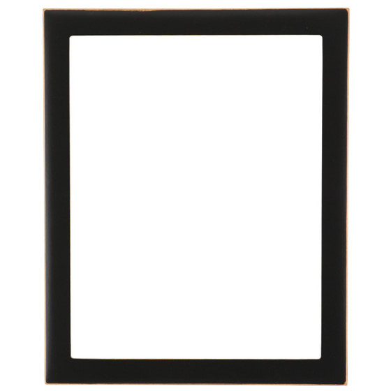 Rectangle Frame in Rubbed Black Finish| Weathered Black Picture Frames ...