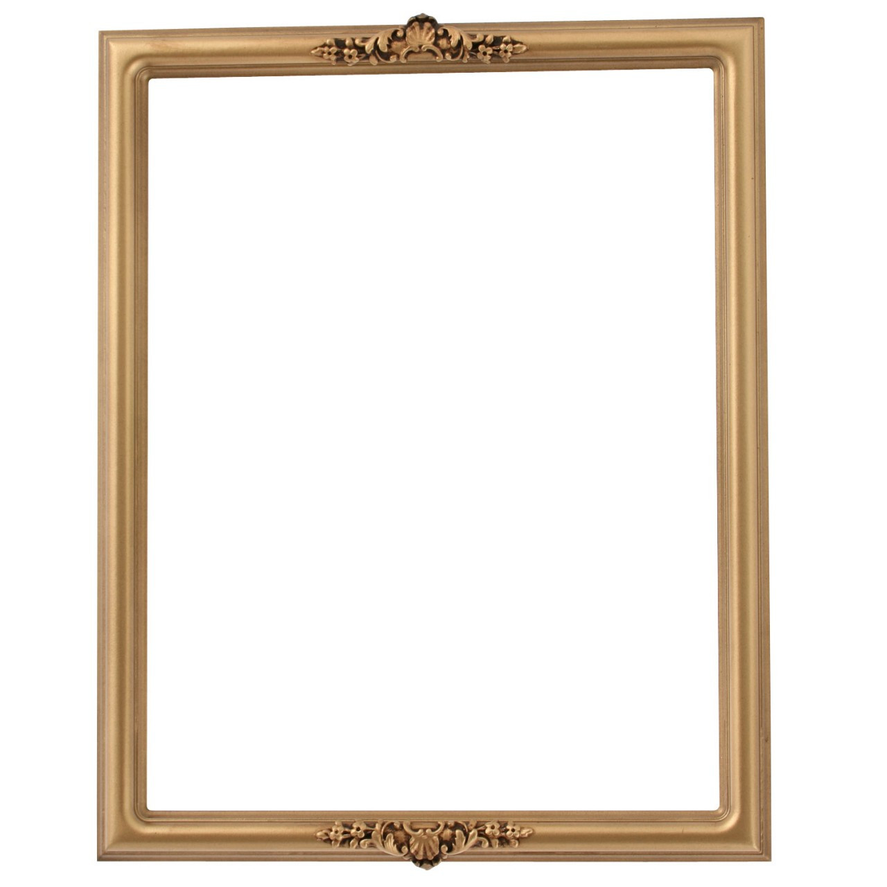 Rectangle Frame in Desert Gold Finish | Dark Gold Picture Frames with ...