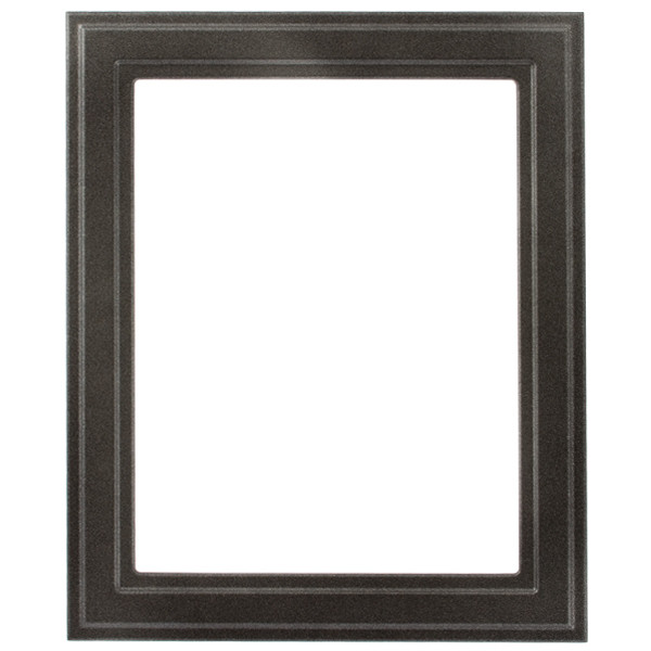 Rectangle Frame in Black Silver Finish| Simple Black Picture Frames