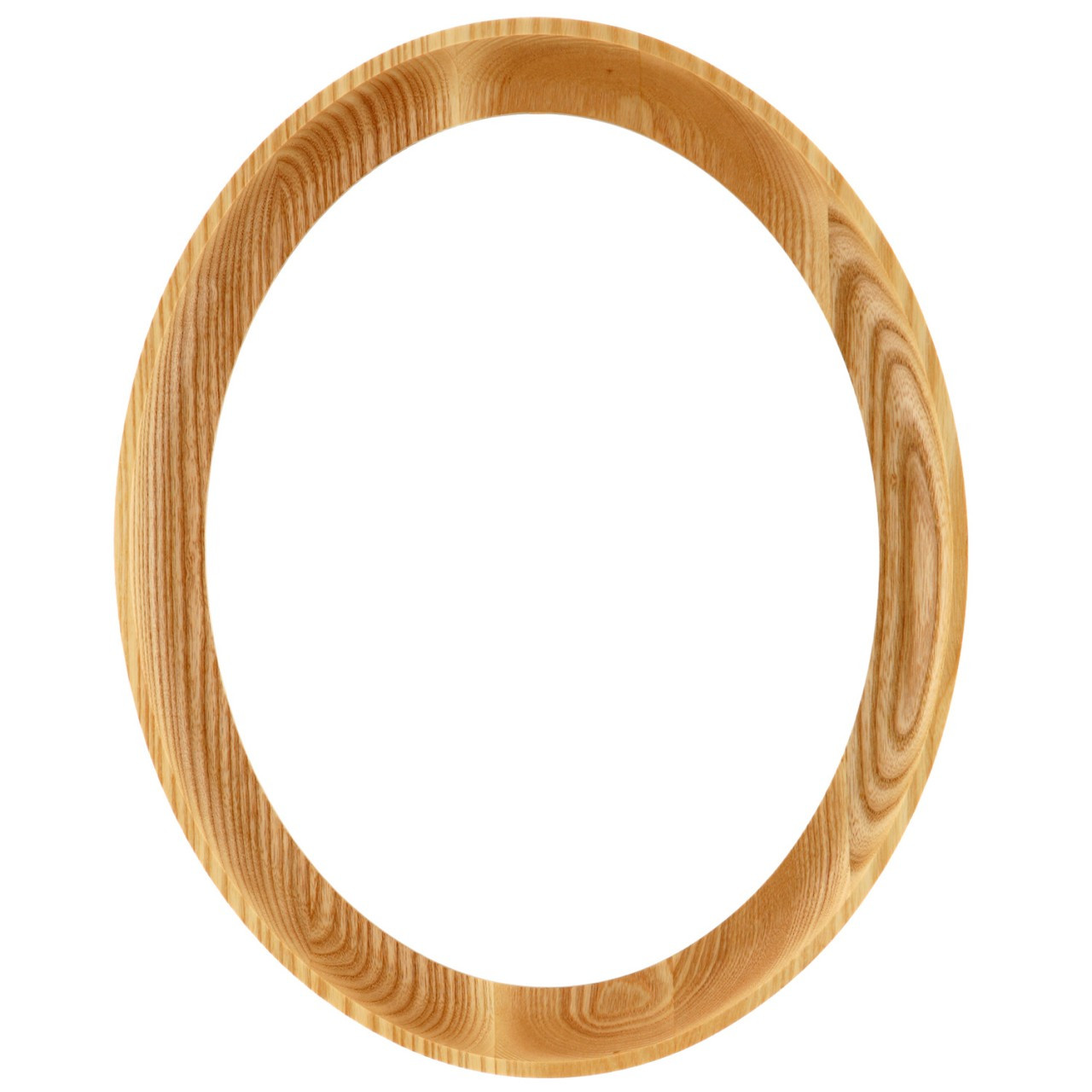 Oval Frame In Honey Oak Finish Solid Oak Picture Frames