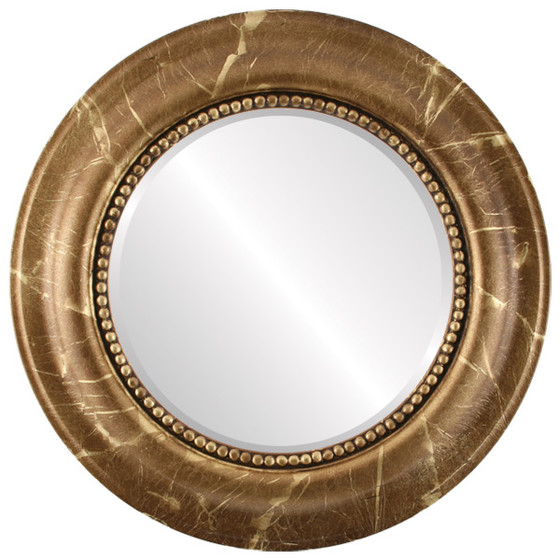 Gold Round Mirrors from 177 Heritage Champagne Gold Free Shipping