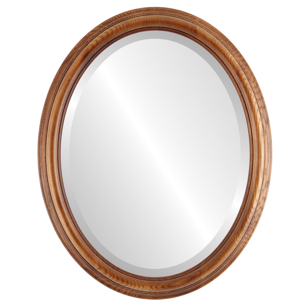 Brown Oval Mirrors From 120 Melbourne Toasted Oak Free Shipping