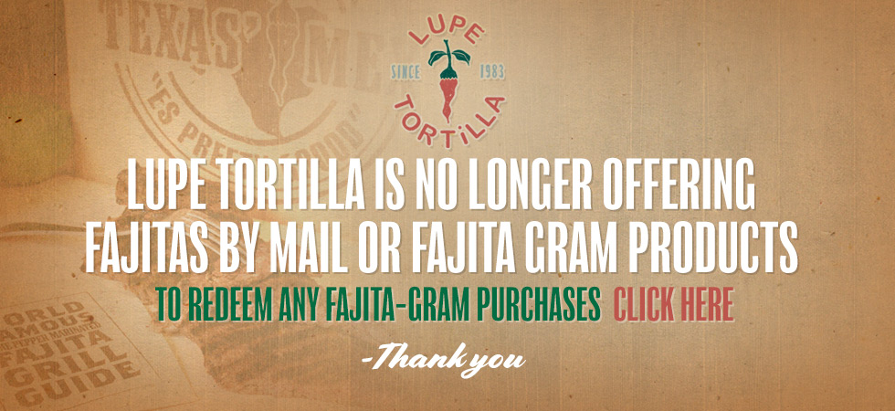 Lupe Tortilla Online Store