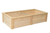 Rectangle Raised Bed with Trim Pack 3'x6'x16.5"