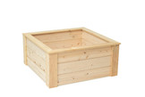 Square Raised Bed with Trim Pack 3'x3'x16.5"