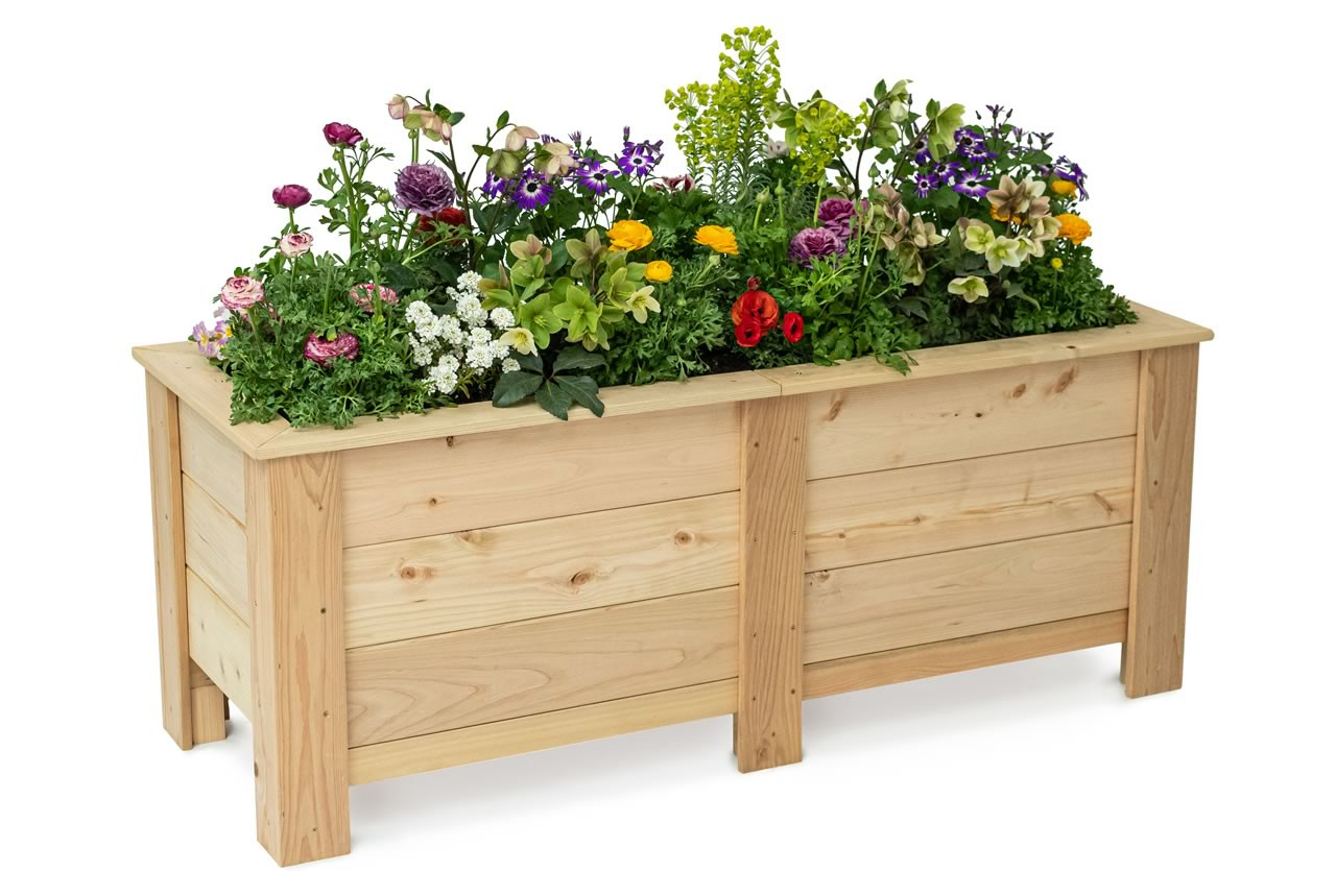 How to build a raised Garden Planter Box with Legs