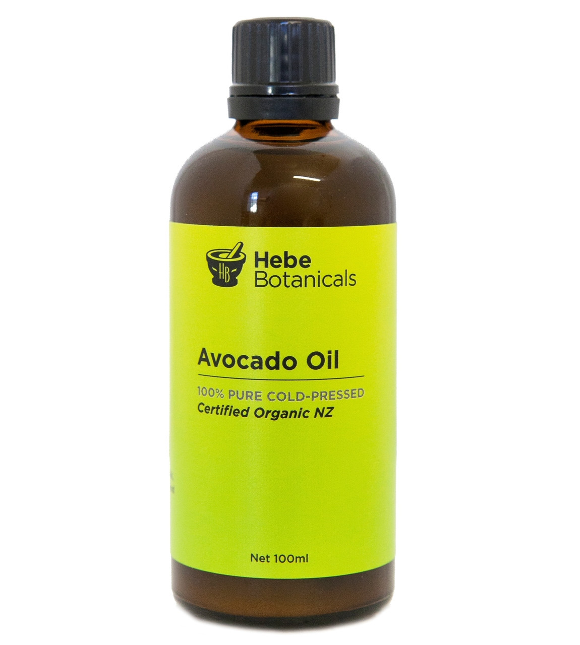 Avocado Oil Organic NZ 100ml Hebe Botanicals