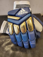 Adidas XT LE Blue Batting Gloves.