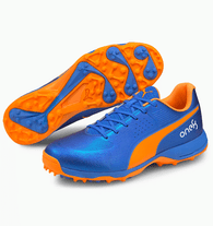 Puma One8 VK Rubber Stud Cricket Shoes.