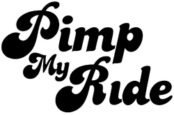 Pimp My Ride Funny Bumper Car Laptop Fridge Sticker