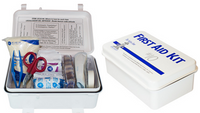 10 Person Plastic First Aid Kit 