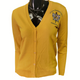 Sigma Gamma Rho Sorority Button Up Cardigan- Gold