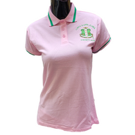 Alpha Kappa Alpha AKA Sorority Polo-Cotton-Pink