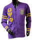 Omega Psi Phi Fraternity Varsity Cardigan-Purple