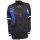 Zeta Phi Beta Sorority Varsity Cardigan-Black