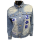 Zeta Phi Beta Sorority Denim Jacket