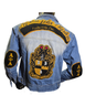 Alpha Phi Alpha Fraternity Denim Jacket-Back