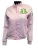 Alpha Kappa Alpha AKA Sorority On Court Jacket-Pink-Front