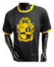 Alpha Phi Alpha Fraternity Flocked Ringer Tee
