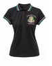 Alpha Kappa Alpha AKA Sorority Polo-Cotton-Black