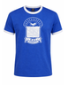 Phi Beta Sigma Fraternity Flocked Ringer Tee