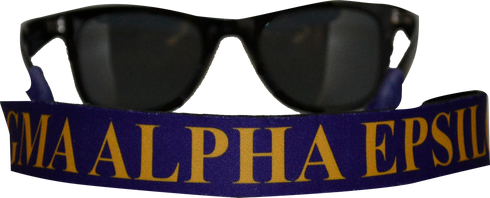 Sigma Alpha Epsilon SAE Fraternity Sunglass Staps 