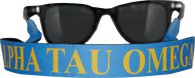 Alpha Tau Omega ATO Fraternity Sunglass Staps 
