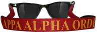 Kappa Alpha Fraternity Sunglass Staps 