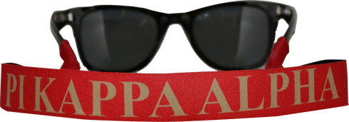 Pi Kappa Alpha PIKE Fraternity Sunglass Staps 
