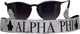 Alpha Phi Sorority Sunglass Straps- Marble