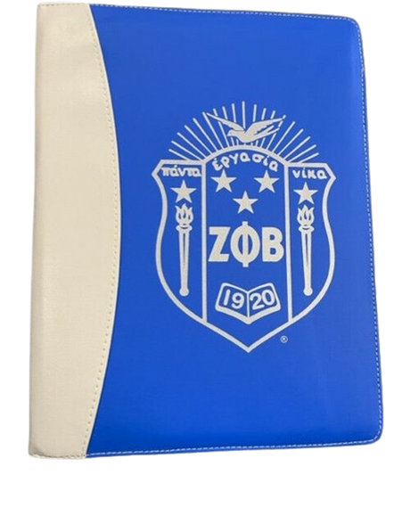 Zeta Phi Beta Sorority Padfolio