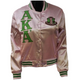 Alpha Kappa Alpha AKA Sorority Satin Jacket- Pink