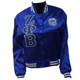 Zeta Phi Beta Sorority Satin Jacket- Blue