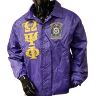 Omega Psi Phi Fraternity Line Jacket-Purple