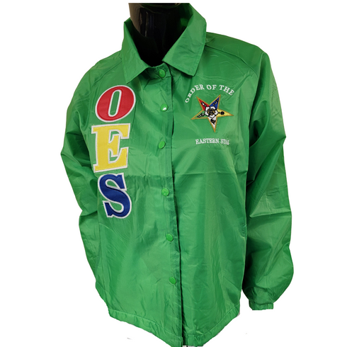 Order of the Eastern Star OES Line Jacket-Green