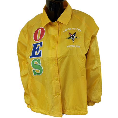 Order of the Eastern Star OES Line Jacket-Yellow