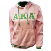 Alpha Kappa Alpha AKA Sorority Hoodie- Pink