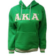 Alpha Kappa Alpha AKA Sorority Hoodie- Green