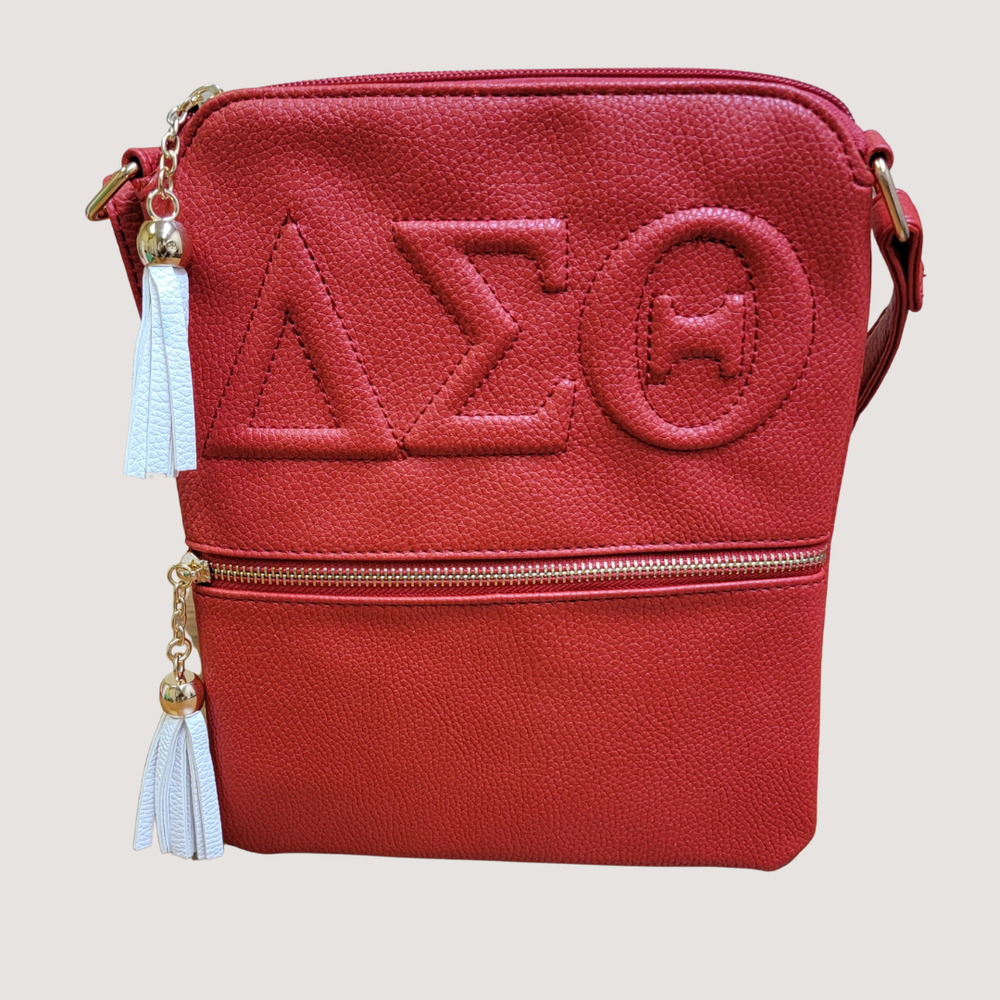 LEVLO Sorority Kosmetiktasche Mit Inspirierendem Spruch – 23x17 Cm, Baumwoll-Leinen