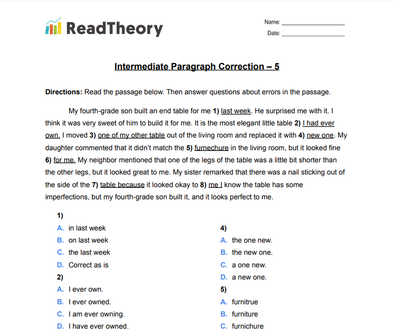 paragraph-correction-intermediate-exercise-5-read-theory-workbooks