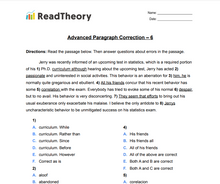 Paragraph Correction  - Advanced  - Exercise 6