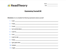 Common Expressions - Exercise 2