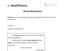Computer Fundamentals - Using Microsoft Word