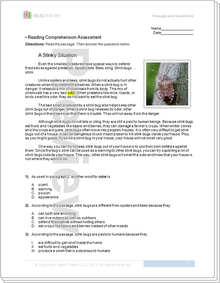 readtheory workbooks grade 5 reading comprehension worksheets page 3