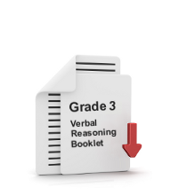 Grade 3 Verbal Reasoning Booklet